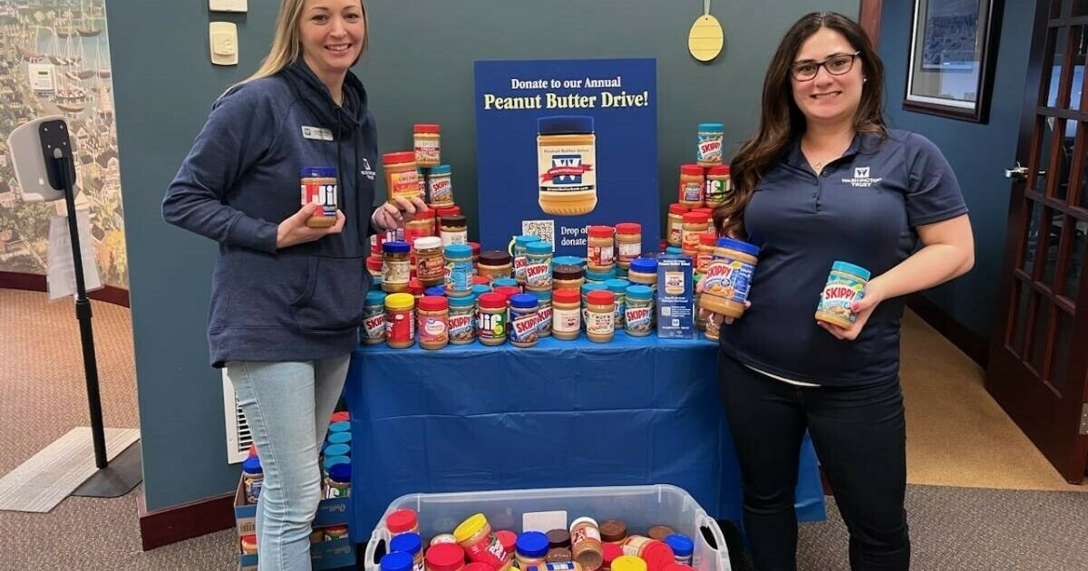 Washington Trust Washington Trust’s 23rd Annual Peanut Butter Drive…