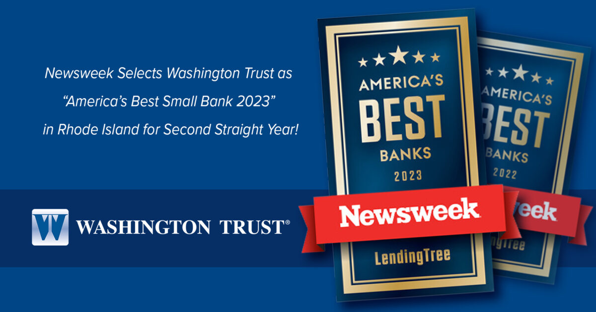Washington Trust Newsweek Selects Washington Trust as “America’s…